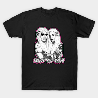 Trixie And Katya T-Shirt - Black Metal  Trixie and Katya UNHhhh by  Viral Cikbul 2023